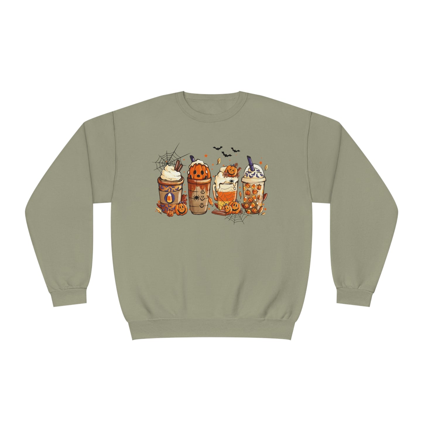 Pumpkin Coffee Cups Sweatshirt