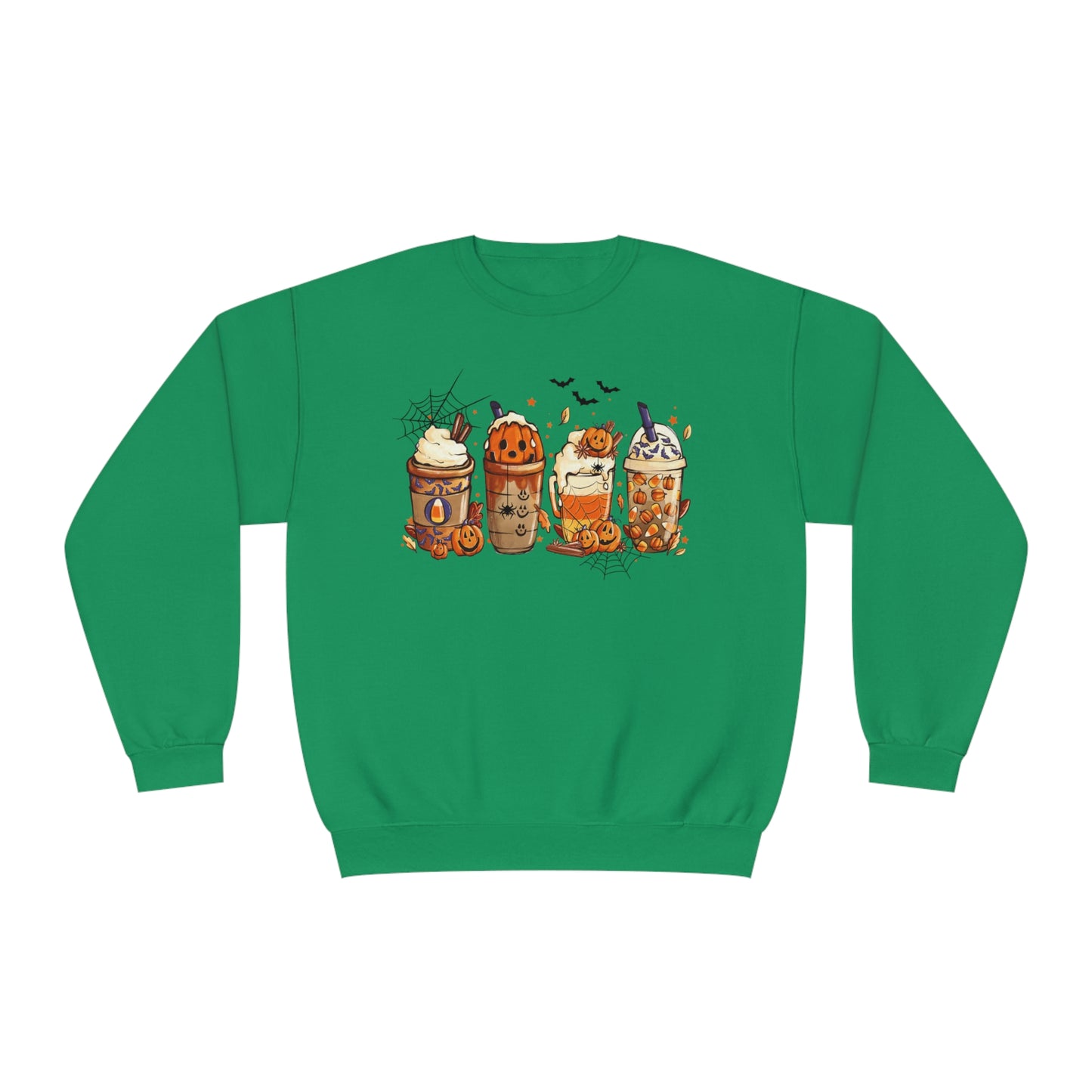 Pumpkin Coffee Cups Sweatshirt