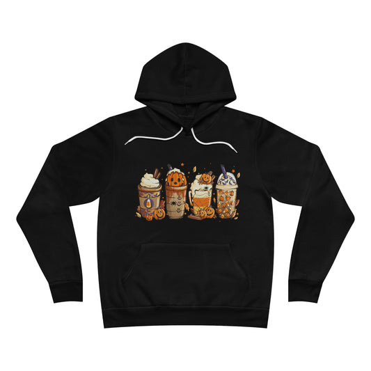 Fall Cups Fleece Pullover Hoodie