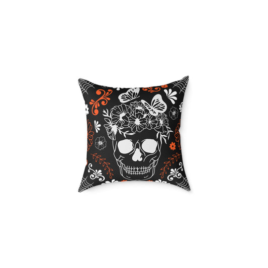 Halloween Skull Pillow