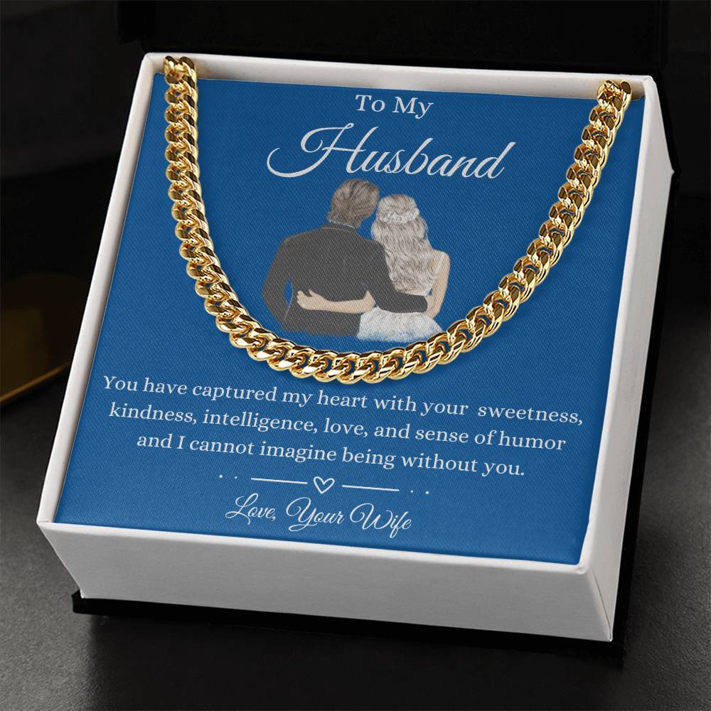 My Husband, My Love | Cuban Link Chain