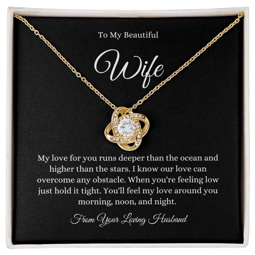 Beautiful Wife | Love Knot Necklace