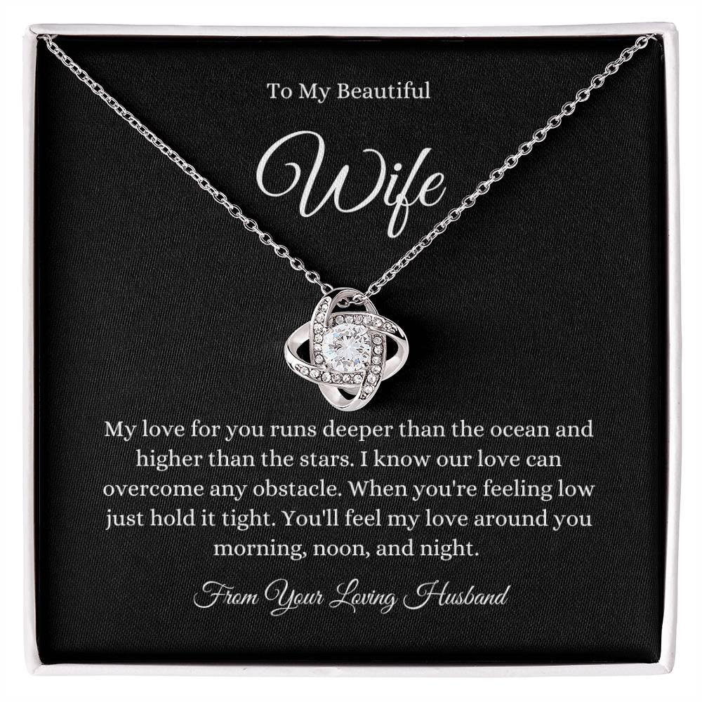 Beautiful Wife | Love Knot Necklace